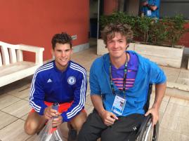 Dominic Thiem mit Nico Langmann