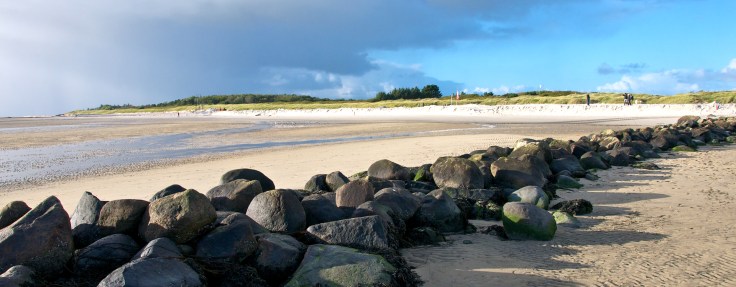 Bei Ebbe wird's mit Kiten schwierig.